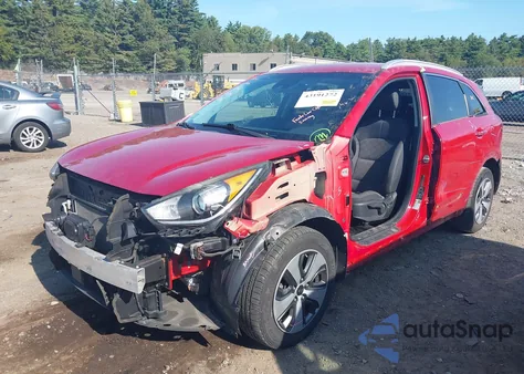 2018 Kia Niro Lx из США, поврежденный, VIN KNDCB3LC0J5118780